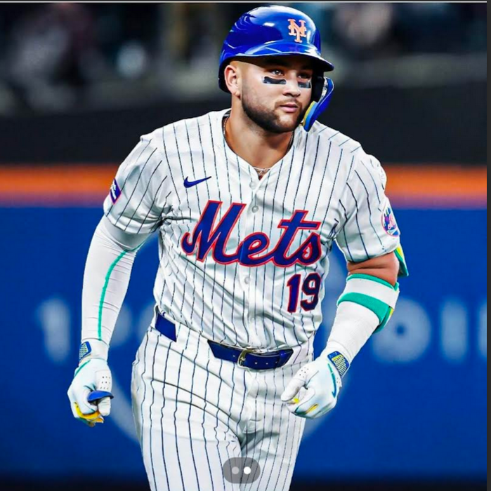 Men MLB New York Mets #19 Bo Bichette white Nike jersey->ncaa teams->NCAA Jersey